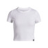 UA Rival Rib SS-PNK WHT-100