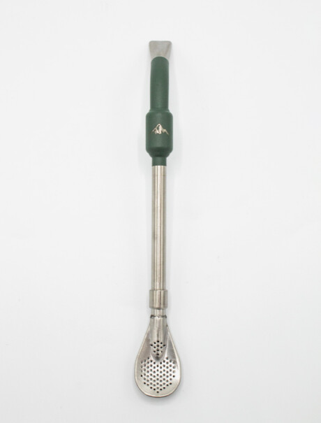 Bombilla de Acero inoxidable C/Protección Térmica Gris