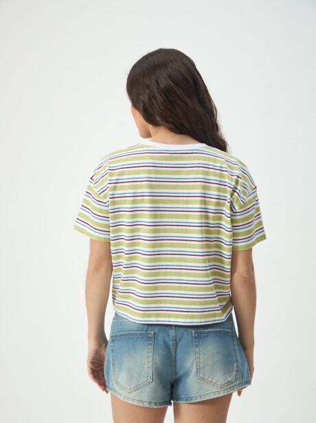 REMERA CROP BALI VERDE