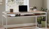 Escritorio con estantería - Sauder - Nova Loft Acacia Escritorio con estantería - Sauder - Nova Loft Acacia