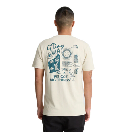 Remera Roark G'Day W.A. - Beige Remera Roark G'Day W.A. - Beige