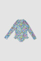 MALLA MANGA LARGA UNICORNIO 2-10Y CELESTE PASTEL
