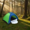 Carpa Iglú De Camping Para 3 Personas AZUL Y VERDE