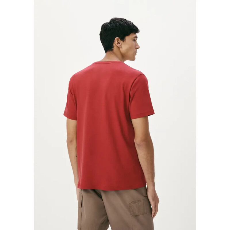 CAMISETA MM MASC VERMELHO