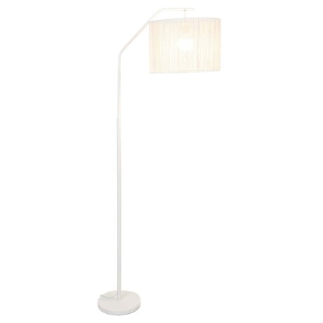 LÁMPARA DE PIE METAL BLANCO LF95504