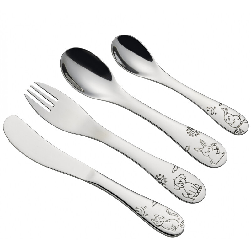 SET de Cubiertos LITTE FRIENDS 4pcs SET de Cubiertos LITTE FRIENDS 4pcs