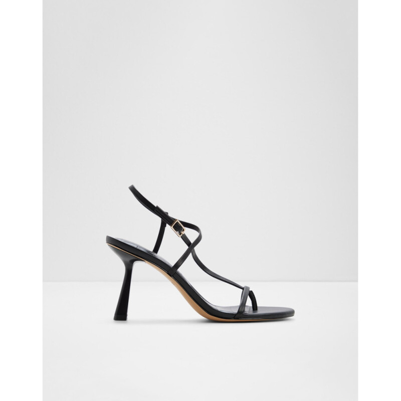 NALLIA BLACK LEATHER BLACK