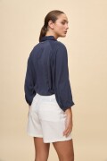 CAMISA CASTELLO Azul Marino
