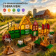 Granja Bloques Magneticos Juguete Infantil Iman 76pcs Stem Granja Bloques Magneticos Juguete Infantil Iman 76pcs Stem