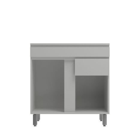 MUEBLE DE BAÑO 80 CM MDF BLANCO ONTARIO
