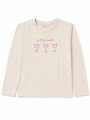 REMERA POSITIVE BLOOM BEIGE