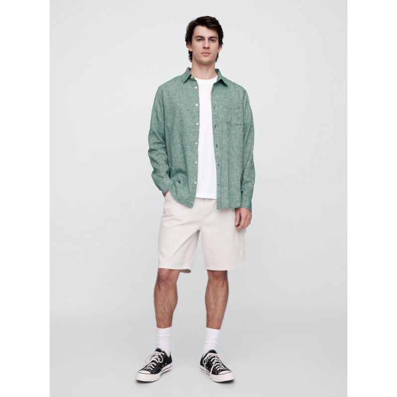 V-LS STANDARD LINEN COTTON RAIN FOREST 19-5232 TC