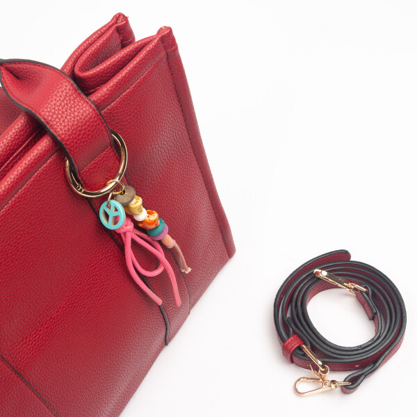 CARTERA ELYNNA ROJA CARTERA ELYNNA ROJA
