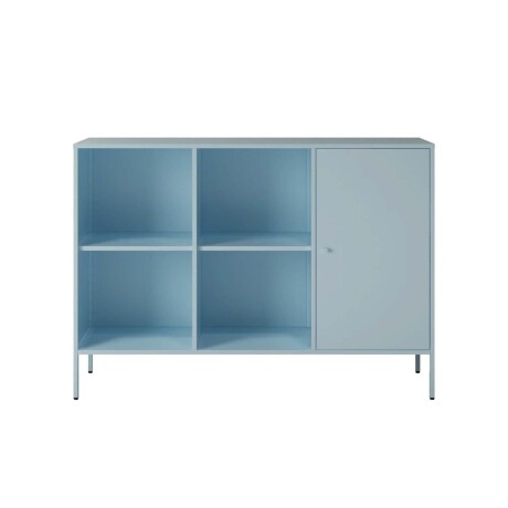 APARADOR 1P 4E METAL CELESTE OLIVIA