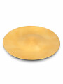 PLATO BASE DISCO DORADO