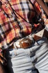 Ajedrez Belt Blanco / Marrón