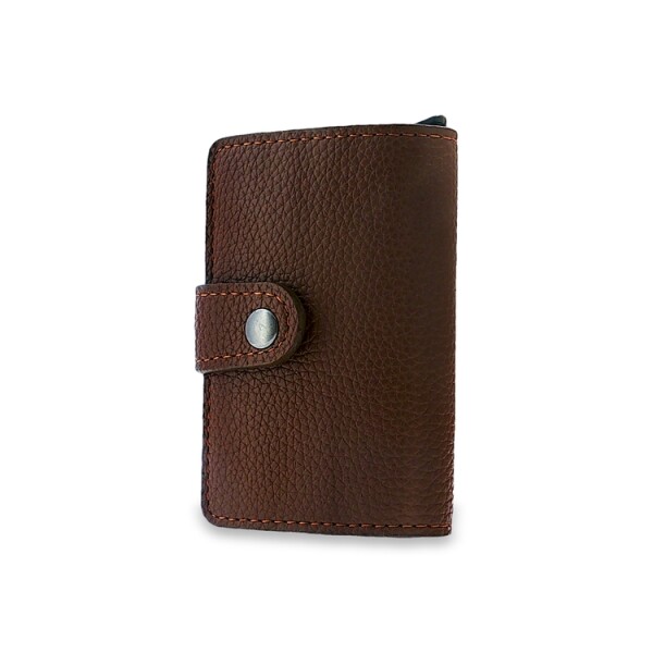 TARJETERO ANTI CLONACION MARRON TARJETERO ANTI CLONACION MARRON