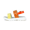 Sandalias Niña Angus Tira Ancha Y Hebilla Naranja