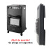 Estufa A Gas Allied Plegable + Válvula + Manguera Al-egp13 ESTUFA A GAS ALLIED AL-EGP13