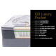 Colchón 120 Luxury Pocket con Sommier Queen 160x200