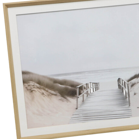 CUADRO SHORE I, 80X60, NATURAL/BEIGE PAPEL F1A252860