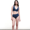 Culotte Etta – Bikini de tejido italiano con filtro UV+50 Azul