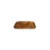 Bandeja - Rectangular - 2 Divisiones - Madera Bandeja - Rectangular - 2 Divisiones - Madera