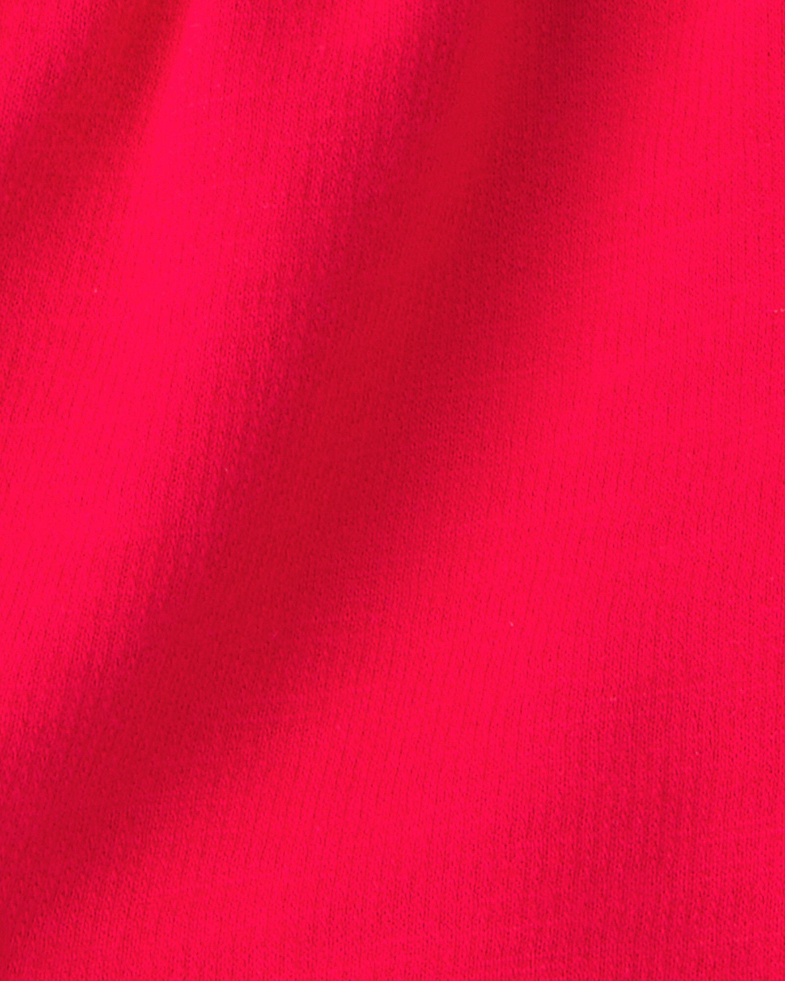 Set dos piezas de algodón, short rojo y remera blanca con rayas azules.Talles 6-24M Sin color