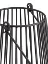 Farol MELIAS Ø21xH34cm negro Farol MELIAS Ø21xH34cm negro