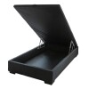 Box Baúl Negro Para Colchón De 1 Plaza Negro Box Baúl Negro Para Colchón De 1 Plaza Negro