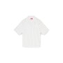 Camisa Para Hombre S-Mac-Efbv Blanco/Gris