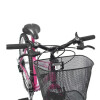 BICICLETA MORMAII RODADO 26 SAFIRA CON CANASTO ROSA Bicicleta Mormaii Rodado 26 Safira Con Canasto Rosa