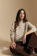 SWEATER MARE Tostado