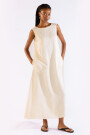 LARA LONG DRESS Cream