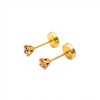 Abridores Solitario-Oro 18k-Piedra Zirconia-AB9522 conpiedra