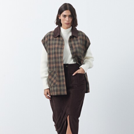 FALDA GOLDFIELD Chocolate