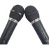 Kit 2 Micrófonos Inalámbricos con Receptor para Karaoke Kit 2 Micrófonos Inalámbricos con Receptor para Karaoke