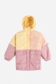 Campera bloques de color AMARILLO