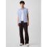 V-SS STANDARD POPLIN SP FAM BLUE GINGHAM