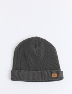 700515 GORRO TEJIDO HARRY Gris Oscuro