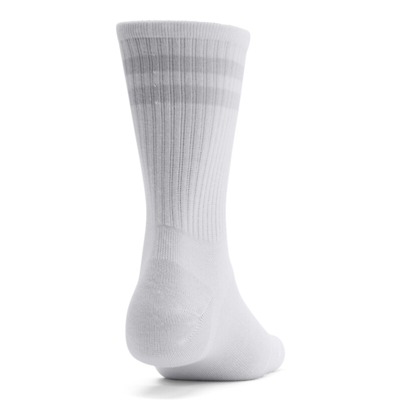 UA Essential 6pk Crew-WHT WHT-100