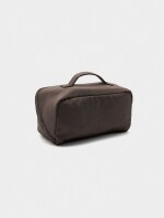 Necesaire Liso De Nylon marron