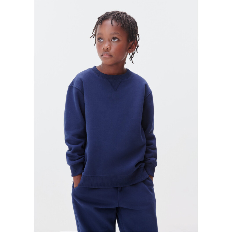 BLUSAO INFANTIL AZUL ESCURO