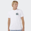 Remera Rip Curl Men Hazed & Tubed Blanco