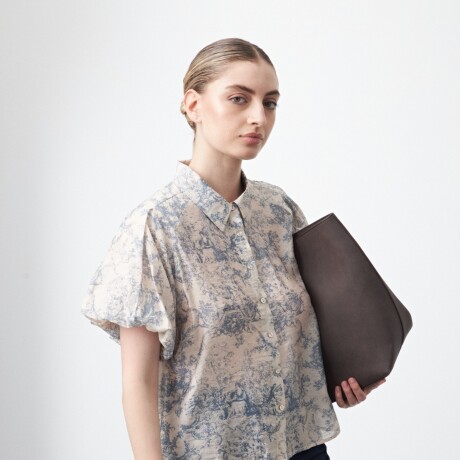 CAMISA AGGIE Azul Claro