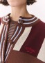Cardigan Glory Print Bordó PRE ORDEN