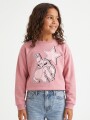 BUZO COOL STITCH ROSA OSCURO