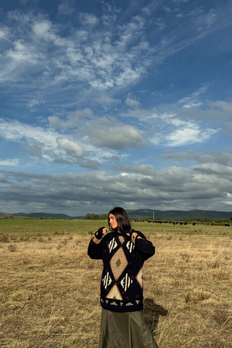 Gitano Dress Azul Marino