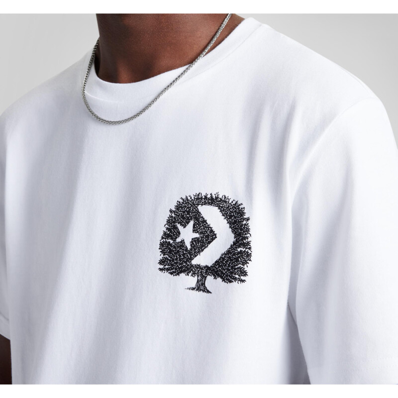 THINK OUTSIDE TEE WHITE WHITE