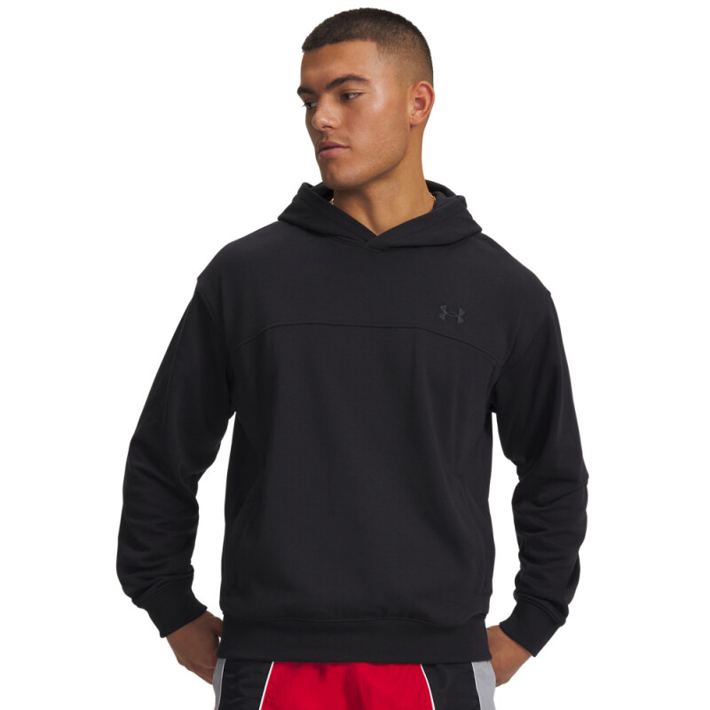 UA Rival LW Hoodie-GRN BLK-001